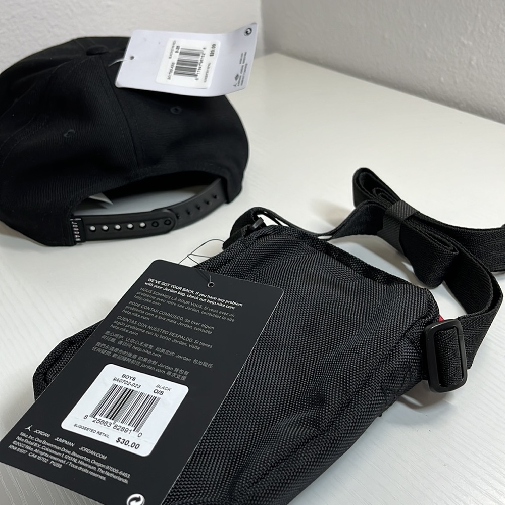 NWT. Jordan adjustable hat and Jordan sackpack - Picture 5 of 5